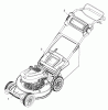 Snapper ESPS19875EXAL (881638) - 19" Walk-Behind Mower, 875 Series (Export) Spareparts Decals Group