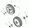 Spareparts Front Wheels (Non-Swivel Wheel Models)