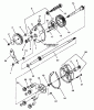 Snapper MCRS215014KWV (84332) - 21" Walk-Behind Mower, 5 HP, Commercial SW M Series 14 Listas de piezas de repuesto y dibujos Transmission (Differential)