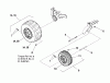Snapper CSC18533 (7800392) - 33" Zero-Turn Mower, 18.5 HP, Twin Stick, ZTR 150Z Series Spareparts Wheel & Tire Group (W7502277_W7501712_W7502278)
