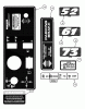 Snapper ZF2501KH (84574) - 25 HP Zero-Turn Mower, Out Front, Z-Rider Series 1 Spareparts Decals (Part 2)