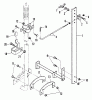 Snapper 7082889 - 38" Snowthrower Attachment LT (3 Piece Frames) Spareparts Lift Components