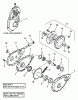 Snapper 9266E - 26" Snowthrower, 9 HP, Two Stage, Large Frame, Series 6 Pièces détachées Chain Case (Traction Drive)