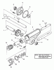 Snapper 9266 - 26" Snowthrower, 9 HP, Two Stage, Large Frame, Series 6 Listas de piezas de repuesto y dibujos Gearbox, Shafts