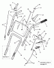 Snapper 9266 - 26" Snowthrower, 9 HP, Two Stage, Large Frame, Series 6 Listas de piezas de repuesto y dibujos Handles, Controls (Part 1)