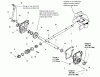 Snapper H1226E (1696176-00) - 26" Snowthrower 11.5 HP, Large Frame Pièces détachées Gear Case Assembly