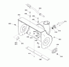 Snapper H824RX (1695851) - 24" Snowthrower, 9 HP, Two Stage, Intermediate Frame Listas de piezas de repuesto y dibujos Auger Housing Group