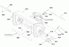 Snapper L1528EX (1695854) - 28" Snowthrower, 14.5TP, Two Stage Large Frame (Export) Listas de piezas de repuesto y dibujos Auger Housing Group - 28" & 30"