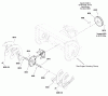 Snapper L1226EX (1695853) - 26" Snowthrower, 11.5TP, Two Stage Large Frame (Export) Listas de piezas de repuesto y dibujos Auger Drive Group
