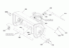 Snapper L1226EX (1695853) - 26" Snowthrower, 11.5TP, Two Stage Large Frame (Export) Listas de piezas de repuesto y dibujos Auger Housing Group