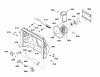 Snapper L824E (1696171-01) - 24" 8TP Two Stage Intermediate Snowthrower Listas de piezas de repuesto y dibujos Auger Housing Group