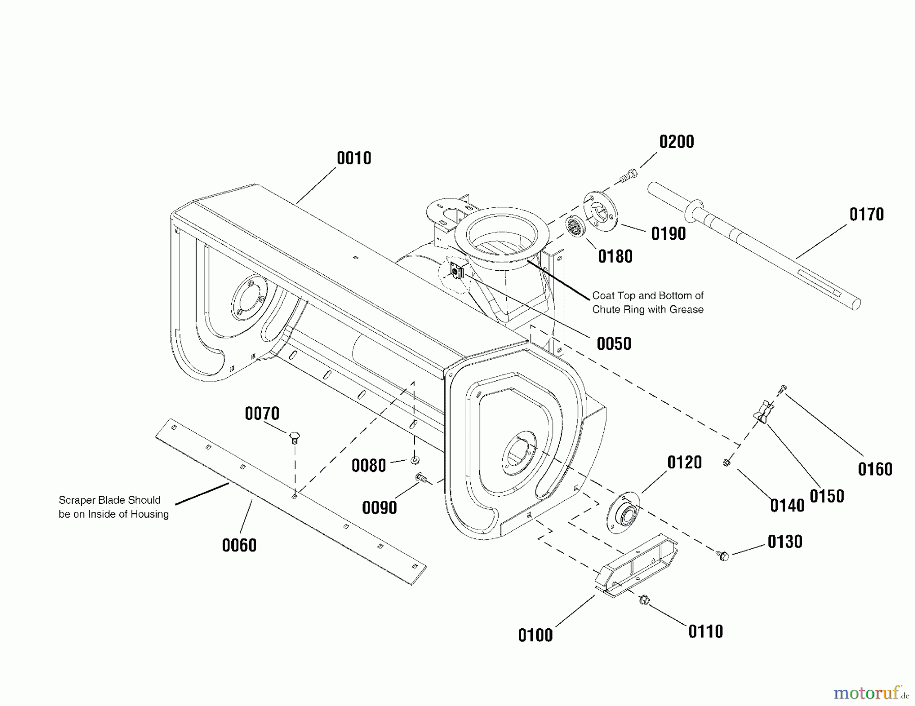  Snapper Schneefräsen P2132E (1696179-00) - Snapper 32