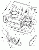 Snapper SX5200E - 20" Snowthrower, 5 HP, Single Stage, Series 0 Listas de piezas de repuesto y dibujos Collector Housing, Belts, Pulleys, Auger