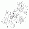 Snapper IR4001 (85329) - 16.5" Intermediate Rear Tine Tiller, 4 HP, Series 1 Spareparts Shift & Drive Components