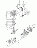 Tanaka THT-2520 - 30" Hedge Trimmer Listas de piezas de repuesto y dibujos Engine / Cylinder, Piston, Crankcase, Ignition