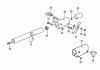 Tanaka TPS-2501 - Extended Reach Pole Saw Listas de piezas de repuesto y dibujos Drive Shaft & Coupling