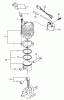 Tanaka TPS-2501 - Extended Reach Pole Saw Listas de piezas de repuesto y dibujos Engine / Cylinder, Piston, Crankshaft, Ignition