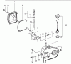Tanaka TPS-2501 - Extended Reach Pole Saw Listas de piezas de repuesto y dibujos Oil Pump, Cap, Filter