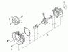 Tanaka TPS-250PN - Extended Reach Pole Saw Listas de piezas de repuesto y dibujos Crankcase, Flywheel, Pulley