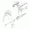 Tanaka TPS-250PN - Extended Reach Pole Saw Listas de piezas de repuesto y dibujos Throttle Lever, Handle, Drive Shaft