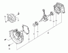 Tanaka TPS-260PF - Extended Reach Pole Saw Listas de piezas de repuesto y dibujos Crankcase & Flywheel