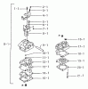 Tanaka TBC-220 - Grass Trimmer / Brush Cutter Pièces détachées Carburetor (Units Prior To SN J068351)