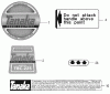 Tanaka TBC-225S - Grass Trimmer Spareparts Decals