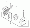Tanaka TED-262DH - Portable Gas Drill Listas de piezas de repuesto y dibujos Air Filter