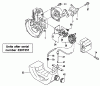 Tanaka TED-262DH - Portable Gas Drill Listas de piezas de repuesto y dibujos Fuel System (Latest Rev) (Units after serial number Z207351)