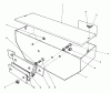 Toro 30544 (117/120) - 44" Side Discharge Mower, Groundsmaster 117/120, 1990 (000001-099999) Spareparts WEIGHT BOX KIT MODEL NO. 62-6590 (OPTIONAL)