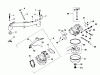 Toro 30544 (117/120) - 44" Side Discharge Mower, Groundsmaster 117/120, 1991 (100001-199999) Spareparts CARBURETOR-ENGINE KOHLER MODEL NO. M18QS-24657