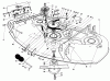 Toro 30544 (117/120) - 44" Side Discharge Mower, Groundsmaster 117/120, 1992 (200001-299999) Spareparts CUTTING UNIT MODEL NO. 30544 #1