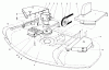 Toro 30544 (117/120) - 44" Side Discharge Mower, Groundsmaster 117/120, 1992 (200001-299999) Spareparts CUTTING UNIT MODEL NO. 30544 #2