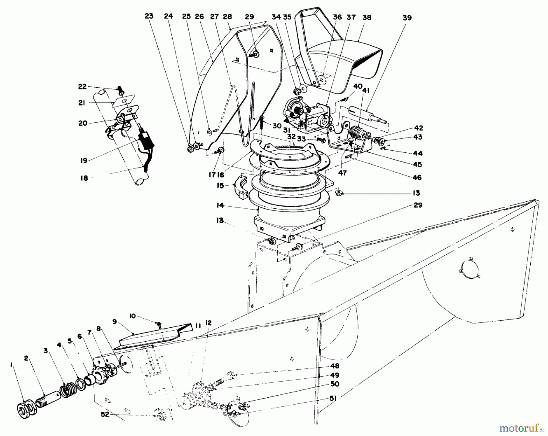 Toro Neu Mowers, Deck Assembly Only 30562 (200) - Toro 62