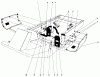 Toro 30555 (200) - 52" Side Discharge Mower, Groundsmaster 200 Series, 1984 (4000001-4999999) Spareparts CUTTING UNIT MODEL NO. 30560 #4