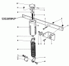 Toro 30555 (200) - 52" Side Discharge Mower, Groundsmaster 200 Series, 1989 (SN 90001-99999) Listas de piezas de repuesto y dibujos 72" WEIGHT TRANSFER MODEL NO. 30704