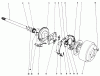 Toro 30555 (200) - 52" Side Discharge Mower, Groundsmaster 200 Series, 1989 (SN 90001-99999) Listas de piezas de repuesto y dibujos BRAKE ASSEMBLY