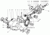 Toro 30555 (200) - 52" Side Discharge Mower, Groundsmaster 200 Series, 1989 (SN 90001-99999) Listas de piezas de repuesto y dibujos DIFFERENTIAL ASSEMBLY