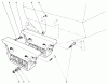 Toro 30575 - 72" Side Discharge Mower, 1991 (100001-199999) Listas de piezas de repuesto y dibujos REAR WEIGHT KIT NO. 24-5780 (OPTIONAL)