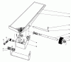 Toro 30555 (200) - 52" Side Discharge Mower, Groundsmaster 200 Series, 1989 (SN 90001-99999) Listas de piezas de repuesto y dibujos TRACTION PEDAL ASSEMBLY