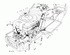 Toro 57354 (11-44) - 11-44 Pro Lawn Tractor, 1986 (6000001-6999999) Listas de piezas de repuesto y dibujos ENGINE ASSEMBLY