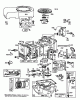 Toro 57354 (11-44) - 11-44 Pro Lawn Tractor, 1986 (6000001-6999999) Listas de piezas de repuesto y dibujos ENGINE BRIGGS & STRATTON MODEL 253707-0157-01 #1