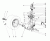 Toro 57354 (11-44) - 11-44 Pro Lawn Tractor, 1986 (6000001-6999999) Listas de piezas de repuesto y dibujos TRANSAXLE & CLUTCH ASSEMBLY