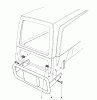Toro 57365 (11-38) - 11-38 Pro Lawn Tractor, 1986 (6000001-6999999) Spareparts BUMPER KIT MODEL NO. 59102 (OPTIONAL)