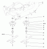 Toro 78452 - 52" Side Discharge Mower, 5xi Garden Tractors, 2000 (200000001-200999999) Listas de piezas de repuesto y dibujos SPINDLE AND BLADE ASSEMBLY