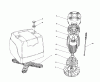 Toro 20564 - Electric Lawnmower, 1987 (7000001-7999999) Spareparts MOTOR BRIGGS & STRATTON MODEL NO. 748001-0334-01