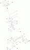 Toro 13AP61RH848 (LX468) - LX468 Lawn Tractor, 2009 (1-1) Spareparts STEERING AND FRONT AXLE ASSEMBLY