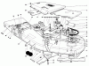 Toro 30136 - 36" Side Discharge Mower, 1986 (6000001-6000797) Spareparts 52" CUTTING DECK MODEL NO. 30152