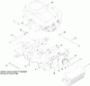 Toro 13AX90RS848 (LX423) - LX423 Lawn Tractor, 2011 (1-1) Spareparts MUFFLER AND SHIELD ASSEMBLY