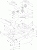 Toro 14AP80RP744 (GT2100) - GT2100 Garden Tractor, 2006 (1A136H30000-) Spareparts DECK ASSEMBLY